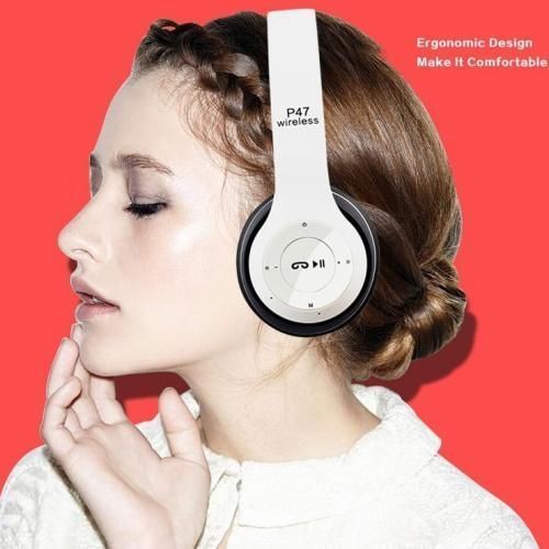 Casque Sans Fil Bluetooth P47 Pliable