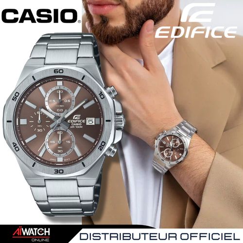 Montre Homme - EFV-640D-5AVUDF - EDIFICE CHRONOGRAPHE STANDARD - Resistance à l'eau 100m