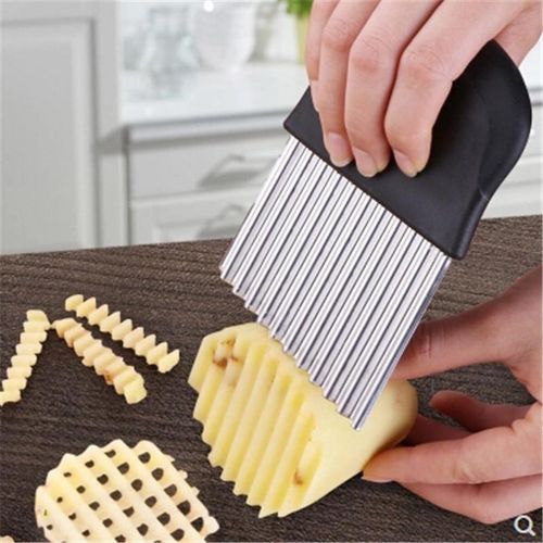French Fries Cut Stainless Steel Saw Blade Serrated Cutter Fruit