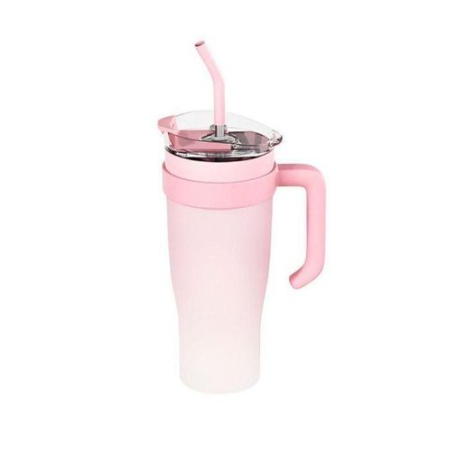 Gobelet tasse avec Paille, couvercle en acier inoxydable BN