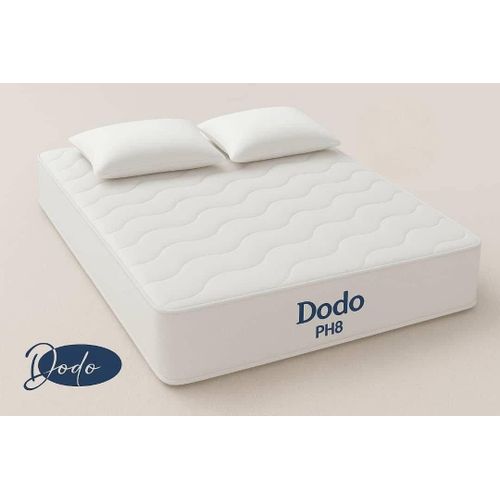 Matelas Orthopédique PH8 2 Places Avec Différenciées – Anatomique 190x140 Cm EP 20 Avec deux coussin