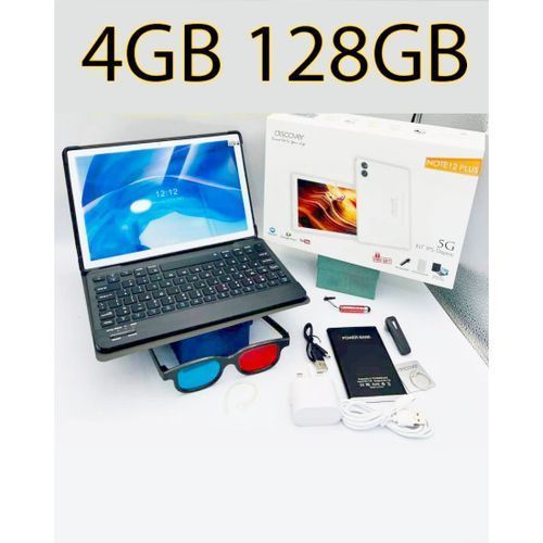 Tablette Discover Note 12 Plus 4GB / 128GB-blanc