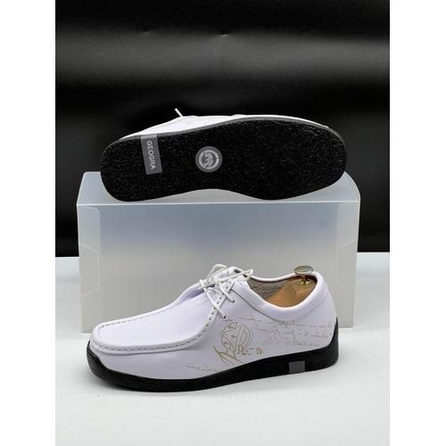 MOCASSIN POUR HOMME -BLANC