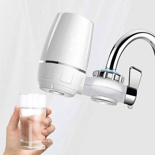Faucet Purifier Filtre à Eau 7 Niveaux Pour Robinet - Blanc