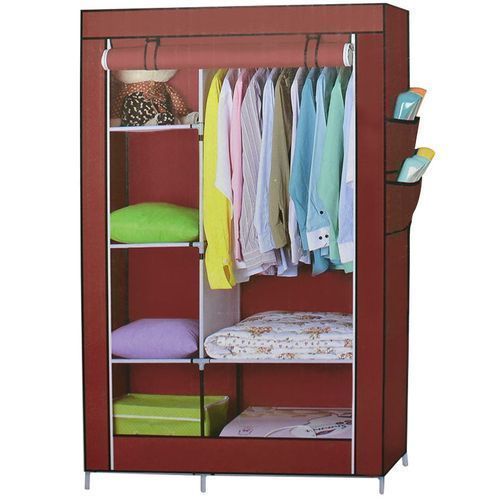 Armoire Penderie Mobile Multicolore