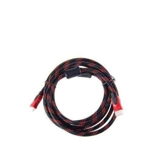 Câble HDMI 3 Mètres (Ultra HD, , 3D, Full HD, 1080p, HDR, ARC, Highspeed) - Noir
