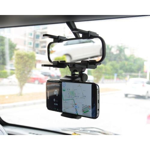 Support universel pour smartphone, support de fixation pour rétroviseur de voiture, support de téléphone pour téléphone universel