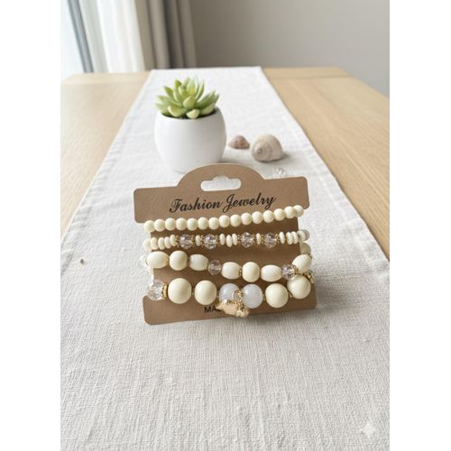 4 bracelets pour femme