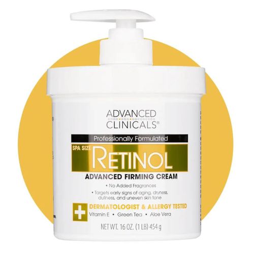 Crème Raffermissante Advanced Clinicals Rétinol 454 g