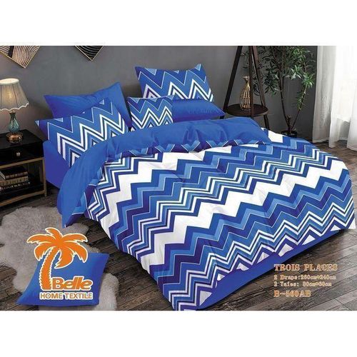 Lot De 2 Draps + 2 Taies – Design Élégant et Confort Assuré Pour DEUX Places TE