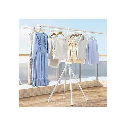 Séchoir à linge compact peut supporter jusqu'à 14 kg