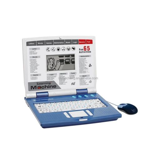Ordinateur portable d'apprentissage pour enfants -65 activités ordinateur éducatif pour enfants de 03 ans et plus