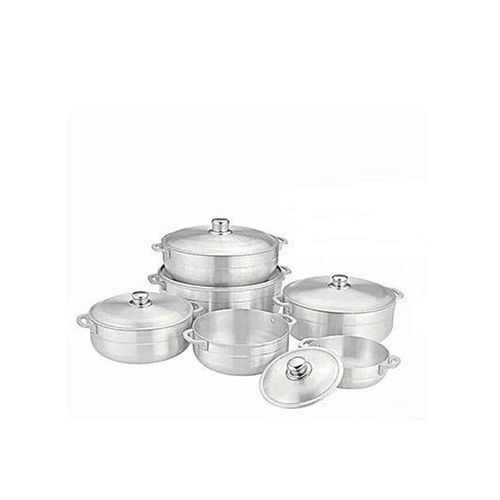 Casserole Aluminium Grande Taille - 5 Pièc En Inox