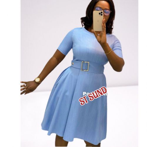 1E ROBE VOLANTE SEXY