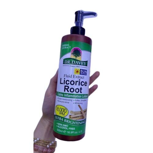 Lait Corporel Dr Davey LICORICE ROOT - Protection Solaire
