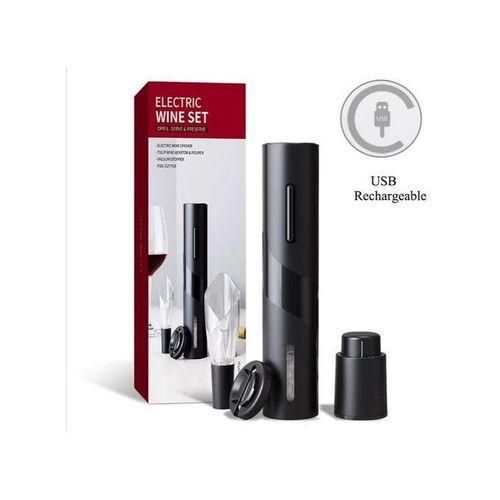 Tire Bouchon Electrique Rechargeable - Ouvre-bouteille Automatique