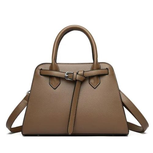 Sac à Main / Sac Porté Epaule En Similicuir Marron Chic & Élégant .