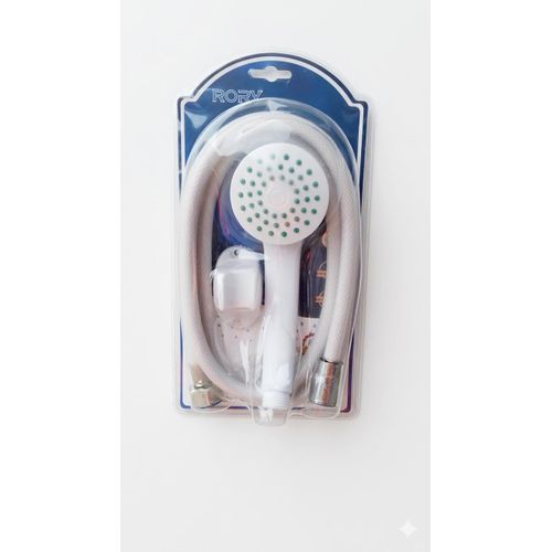 Robinet De Douche Flexible En Plastique - Blanc