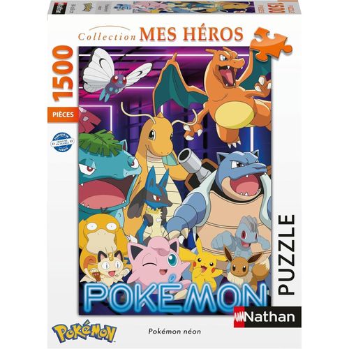 Puzzle - Pokémon Néon - 1500 pièces