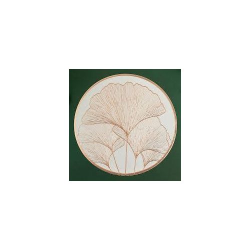 Lot de 6 sets de table à manger - Forme Ronde - Couleur variable
