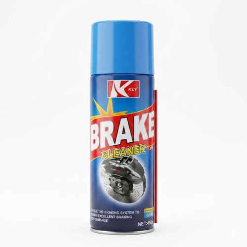 Nettoyant Freins KLY Professionnel - 450ml - Dégraissant Puissant Haute Pression - Élimine Huile, Graisse et Poussière - Pour Disques, Tambours et Garnitures - Performance de Freinage Maximale