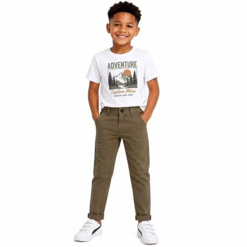 Pantalon Garçon Chic & Confortable - Beige
