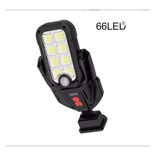 Deux puissant Applique murale multi-angle réglable à énergie solaire, activée par le mouvement, 3 Modes d'éclairage, double chargement USB solaire pour Patio extérieur et jardin
