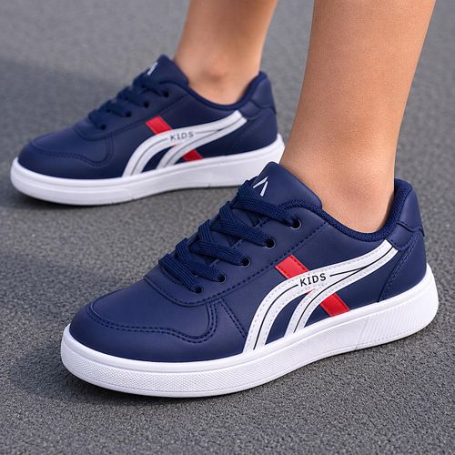 Chaussure basket de sport pour enfant - bleu