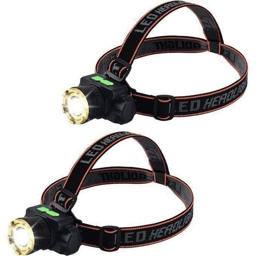 SPECILE Lampe Frontale Rechargeable à LED Lumineuse De 15 000 Lumens, 4 Modes Très Puissant