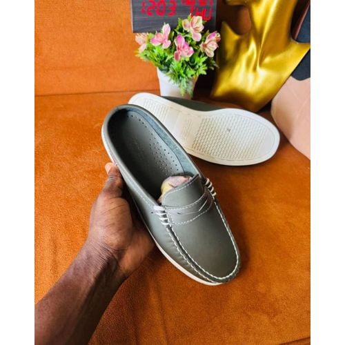 Babouche homme en cuir