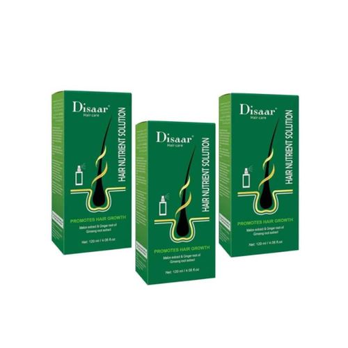 Lot de 3 Huiles capillaires riche en nutriments biologique _ aide les cheveux à obtenir du volume
