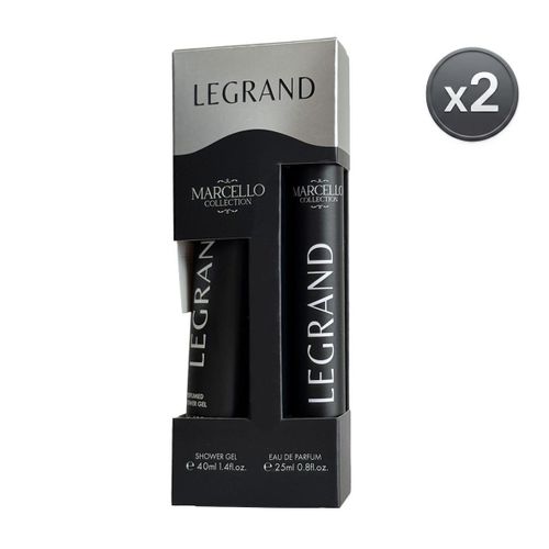 Lot de 2 - Marcello Collection - Gel Douche & Eau de Parfum