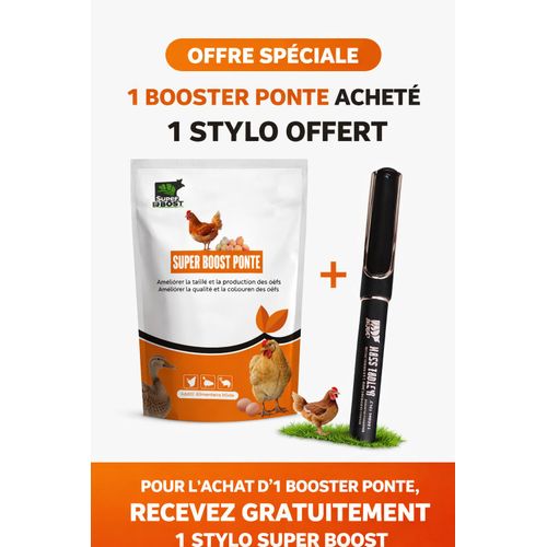 Alimentation Bio - Nutrition animale - SuperBoost Pontes 1kg
