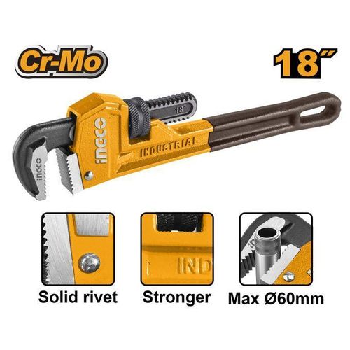 Ingco Clé A Griffe 18 450Mm HPW0818 UJ