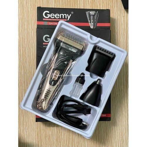 Ondeuse à Cheveux Rechargeable Rasoir Tondeuse à Nez - Machine D'épilation électrique Rechargeable - Style De Barbe 3 En 1 Pour Hommes - Toilettage Du Corps Avec Chargement USB