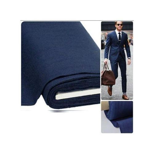 Tissu Originals Pour Costume Complet Homme Bleu Nuit (Veste + Pantalon), 3m YH
