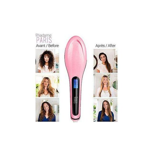Brosse chauffante-rose