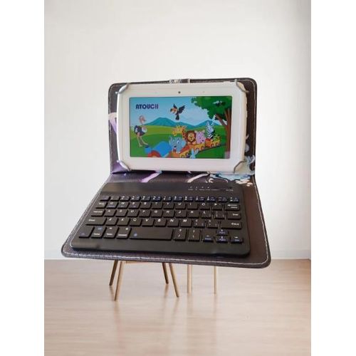 Tablette éducative Avec Jeux Préinstallés 8Go/256Go 7 Pouce Android 13 5000 mAh (+clavier Bluetooth)