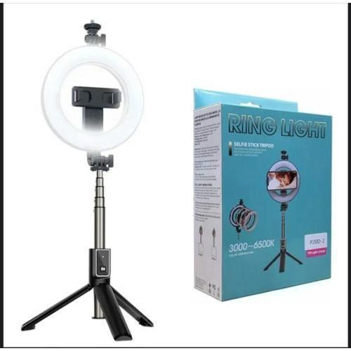 Ring Light Selfie Stick Tripod P40D – L'accessoire Tout-en-Un pour vos contenus