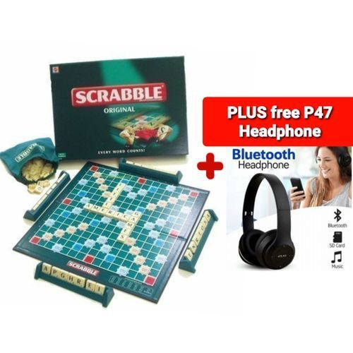 Scrabble - Pour Enfant De 10 Ans Et Plus - Avec Un P47 Offert