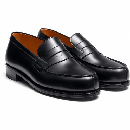 Mocassins Homme Élégants Noir – Chaussures Habillées Confortables pour Bureau, Cérémonie et Sortie - soulier homme en cuir