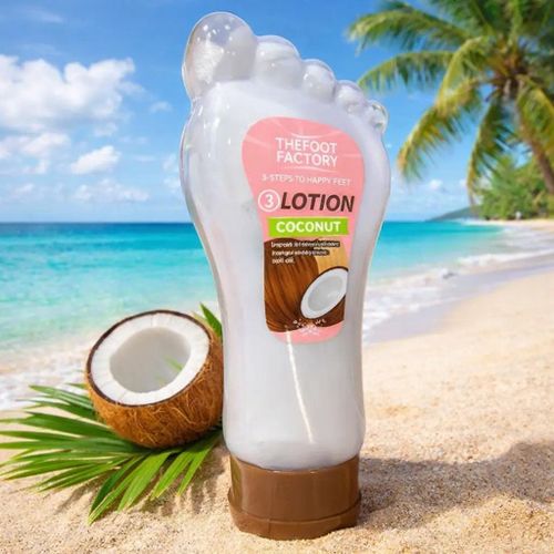 Lotion Pieds Hydratante The Foot Factory Noix de Coco 180 ml