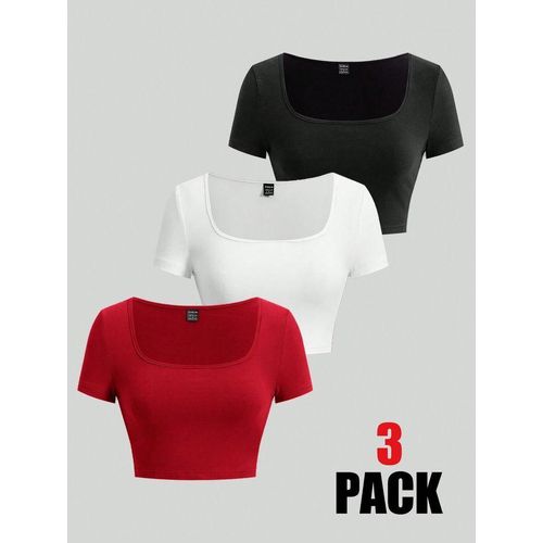 3 HAUTS TOPS MANCHES BODY