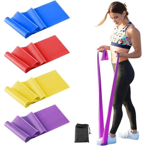 bandes élastiques de fitness pour femmes ou hommes, bande élastique pour entraînement de force, Pilates, physiothérapie, yoga