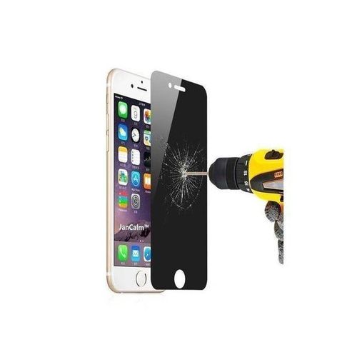 Antichoc fumé compatible à Iphone 7 plus et 8 plus - Noire