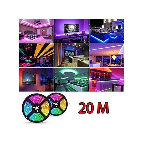 AGREABLE JEUX DE LUMIERE Guirlande Bande Lumineuse Décorative20 Mètres gd