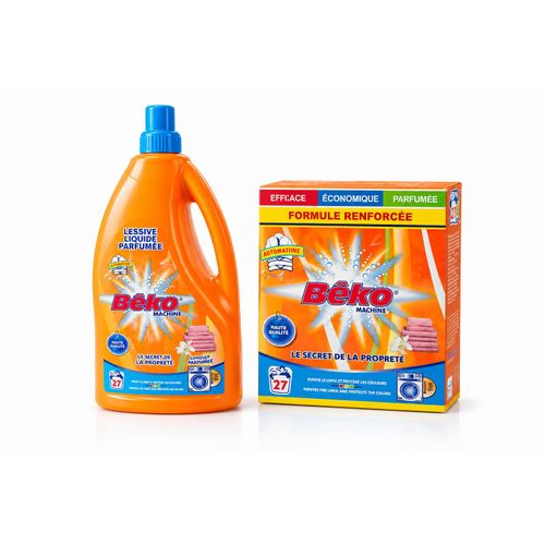 Pack Lessive Machine Liquide + Poudre Parfumée