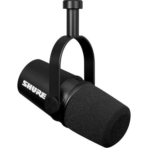 MV7X Microphone XLR pour Podcasting, Enregistrement, Diffusion en Direct et Jeux & Stagg Câble Microphone Haute Qualité, 6 m, Noir