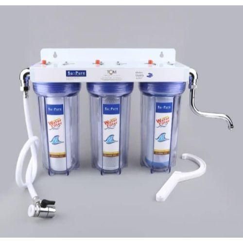 Système De Filtrage Et Purification Eau A 3 Réservoirs -Filtre Eau Bleu