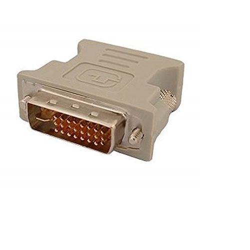 Adaptateur DVI-D-Male (24+1) Vers VGA Femelle - Blanc